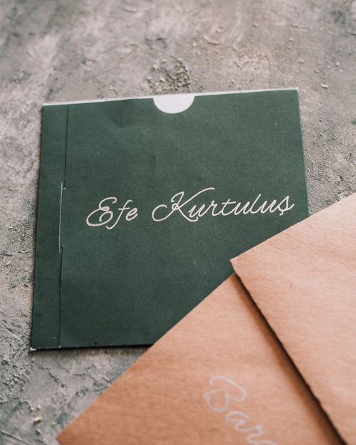 Davetiye Üzerine İsim Yazma Hizmeti