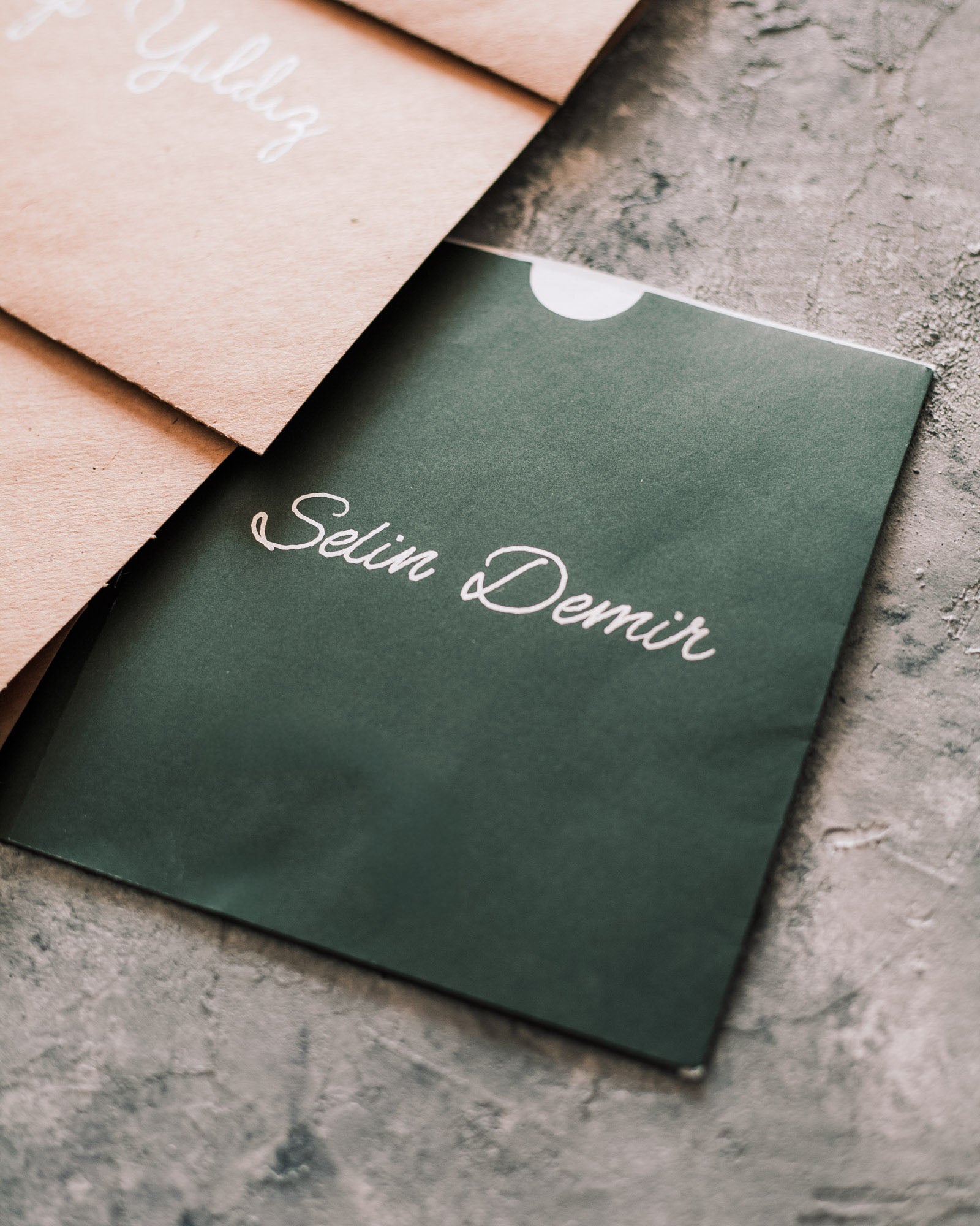 Davetiye Üzerine İsim Yazma Hizmeti