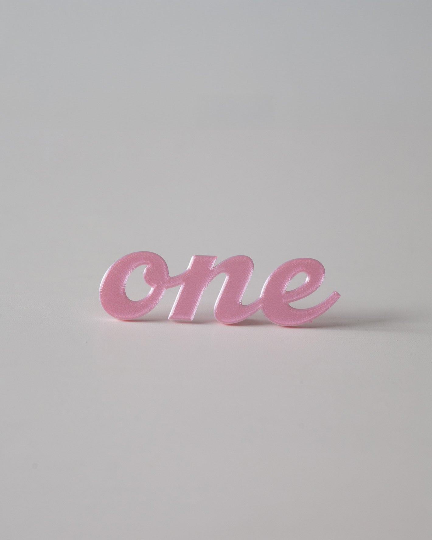 One Yazılı Pasta Süsü