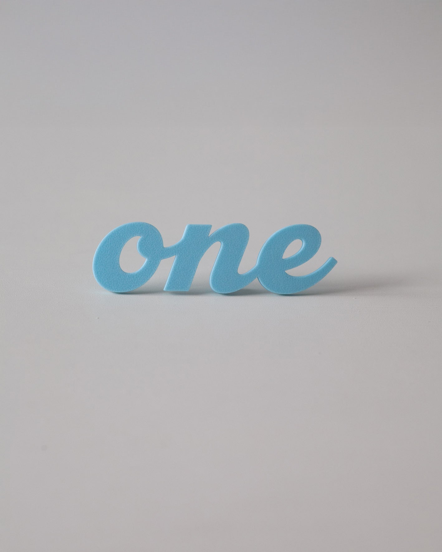 One Yazılı Pasta Süsü