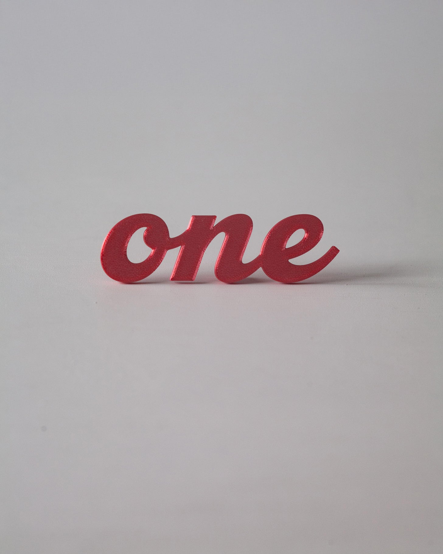 One Yazılı Pasta Süsü