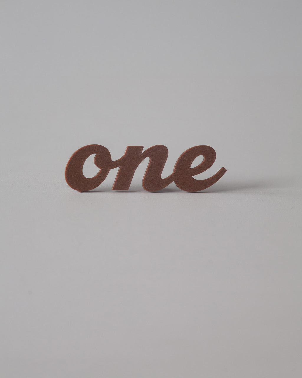 One Yazılı Pasta Süsü