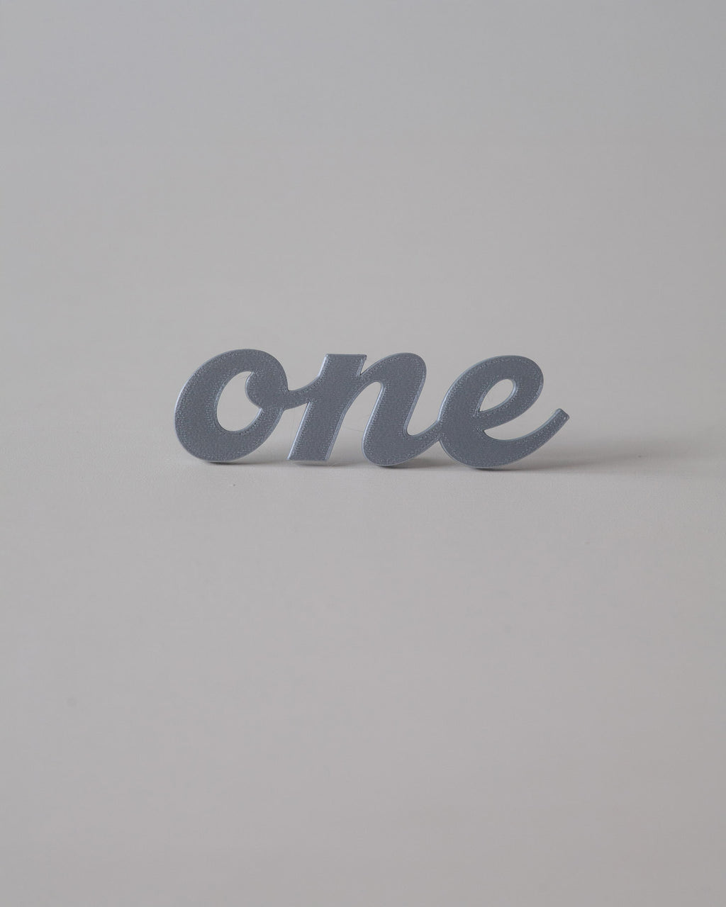 One Yazılı Pasta Süsü