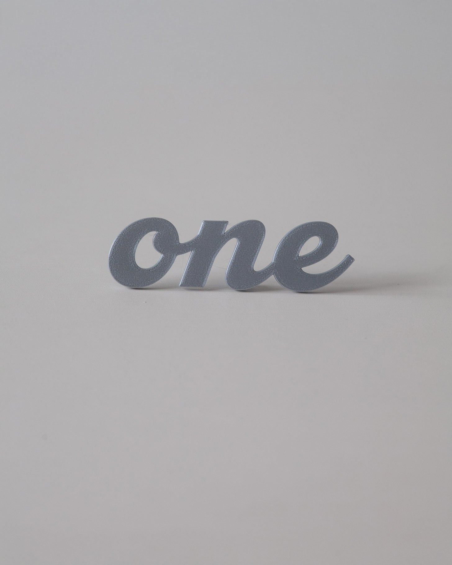 One Yazılı Pasta Süsü