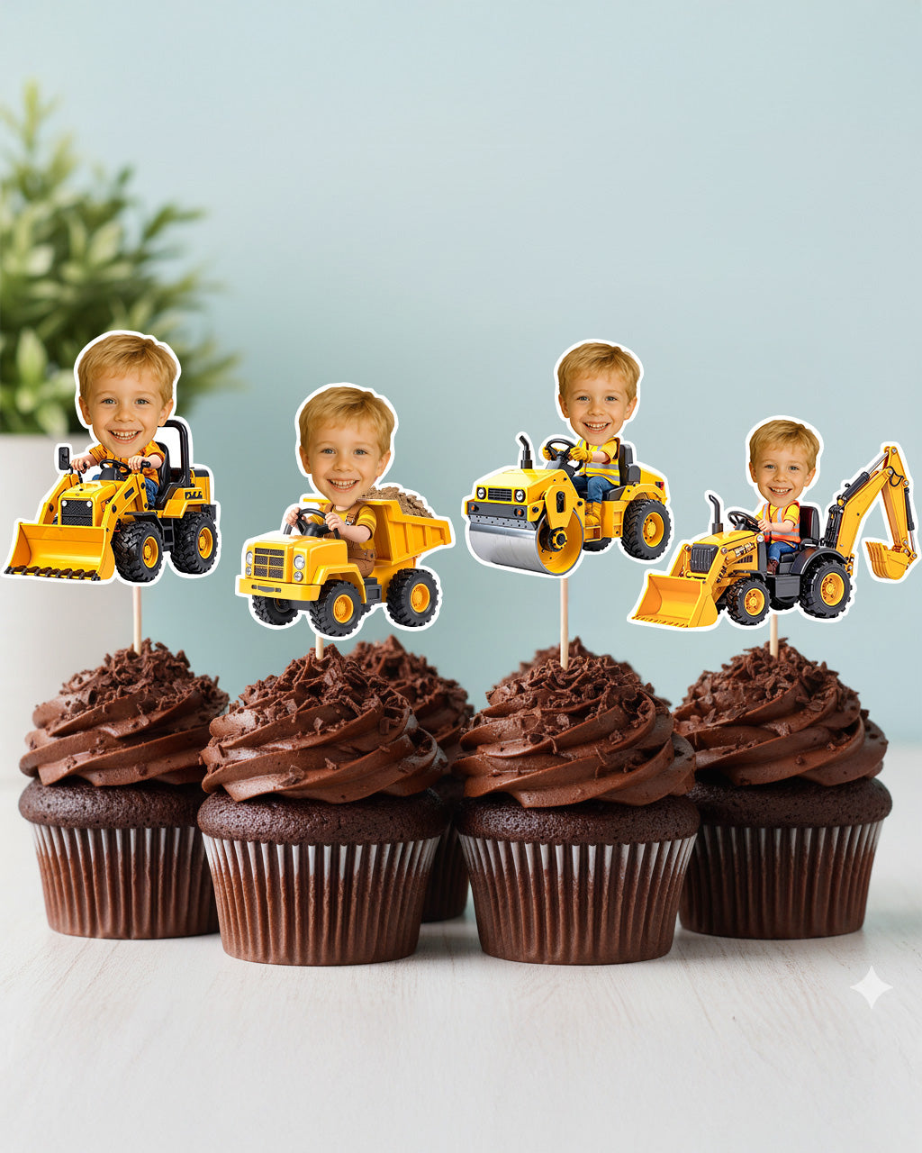 İş Makinesi Temalı Parti Kürdanı